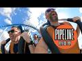 Pipeline Surf Coaster - Reverse POV - SeaWorld Orlando