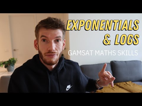 GAMSAT Maths Strategies | Logs & Exponentials Questions