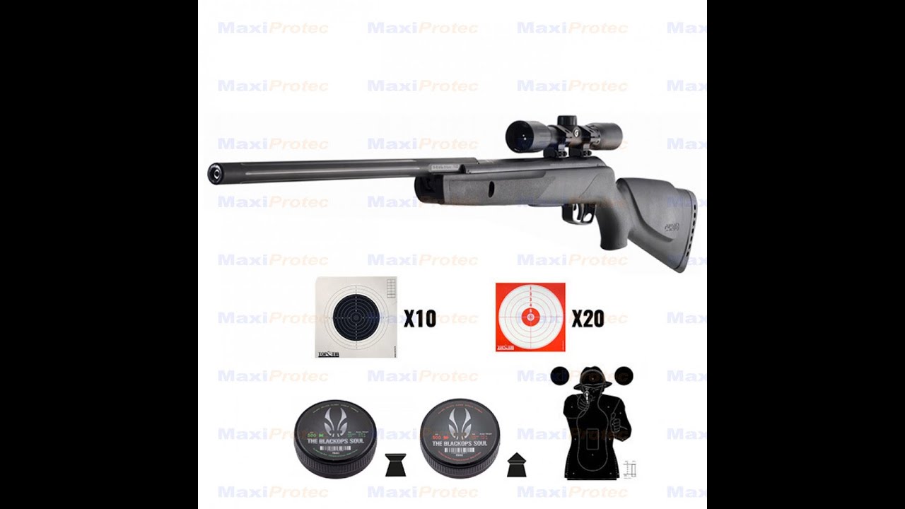 Carabine gamo Hunter 440 AS cal 4.5mm avec lunette 3-9 x 40 WR 19