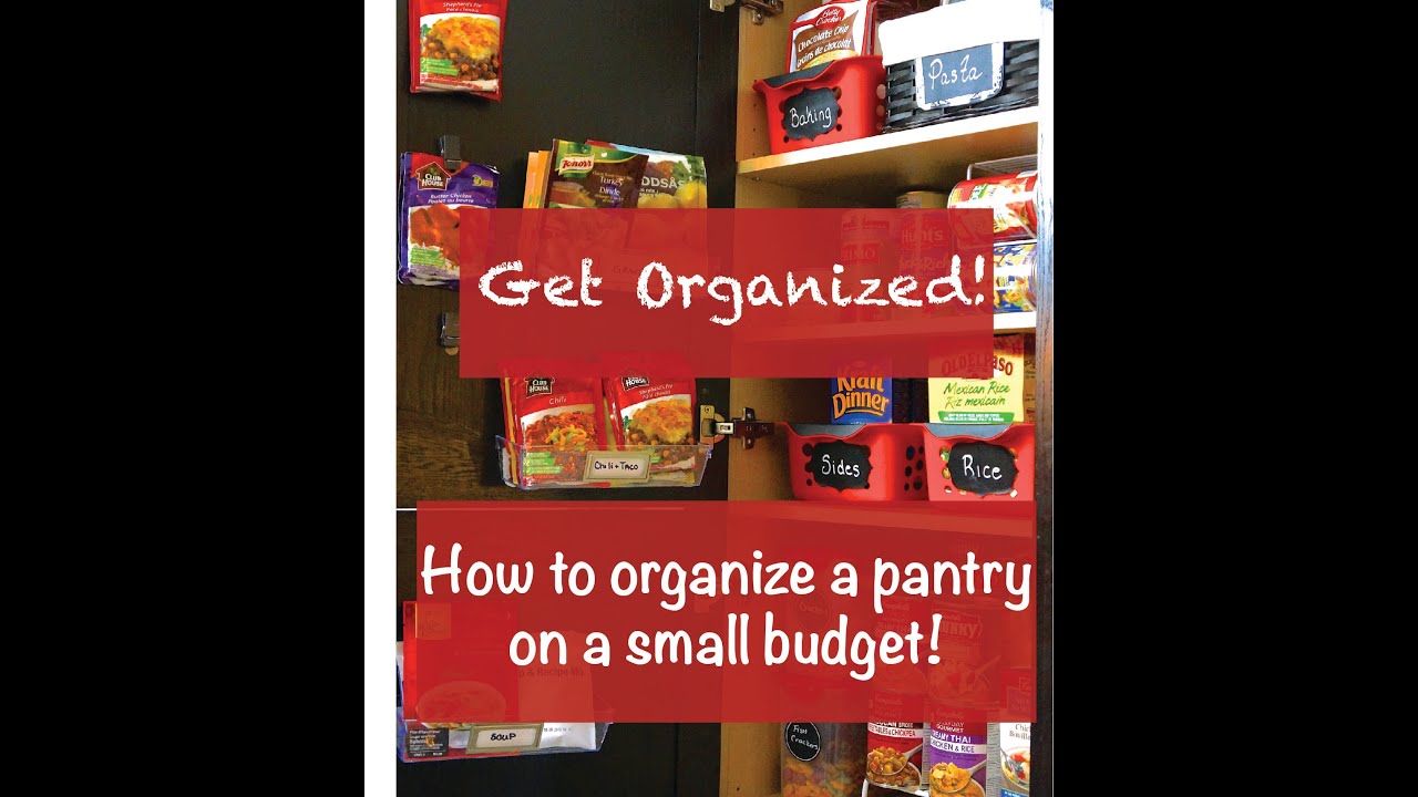 How to Organize a Small Pantry on a Budget {Tips + Ideas} - The Girl on  Bloor