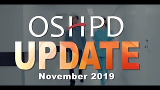 Find out what's new and exciting here at the office of statewide
health planning development (oshpd) with our oshpd update video for
november 2019. this ...