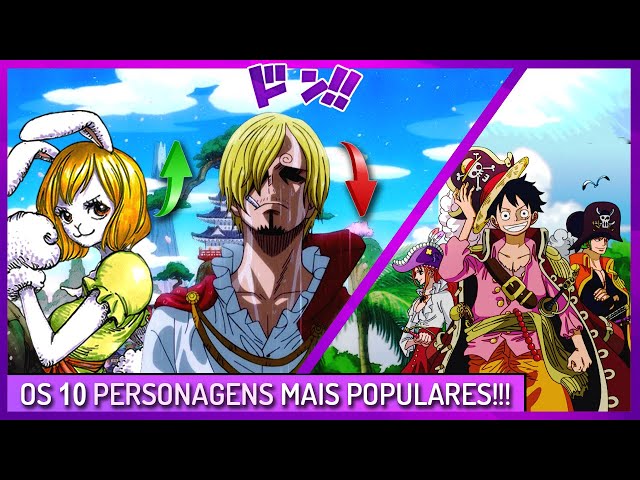 One Piece: Confira os 10 personagens mais populares, segundo fãs do mundo  todo