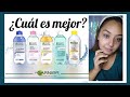 PROBANDO TODAS LAS PRESENTACIONES DEL AGUA MICELAR DE GARNIER ¿Son realmente buenas? ¿Cuál es mejor?