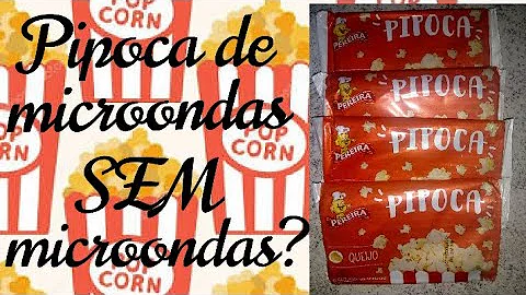 Dá para fazer pipoca no forno elétrico?