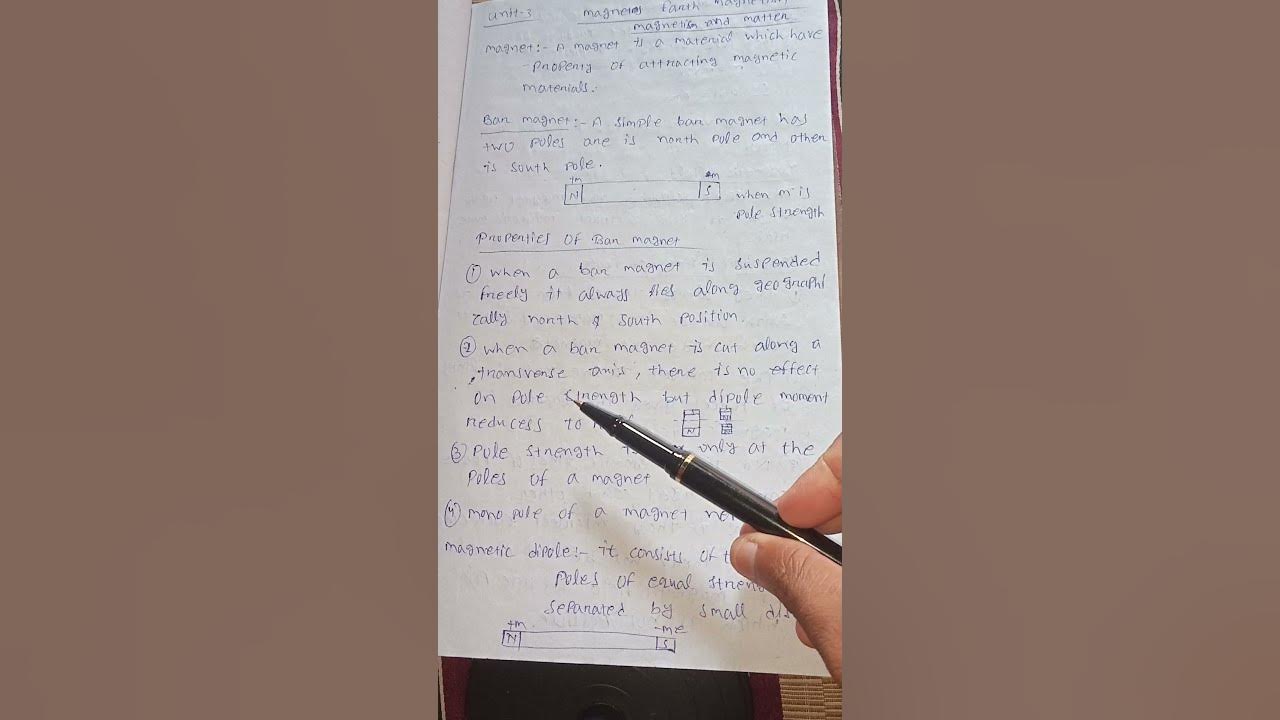 🔴properties of bar and matter, class 12th physics YouTube