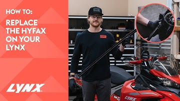 How to Replace the Hyfax on Your Snowmobile | Lynx