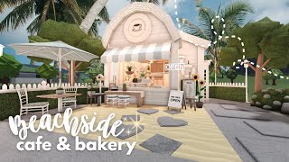 Beachside Cafe And Bakery Stand Bloxburg Build Tutorial & Tour