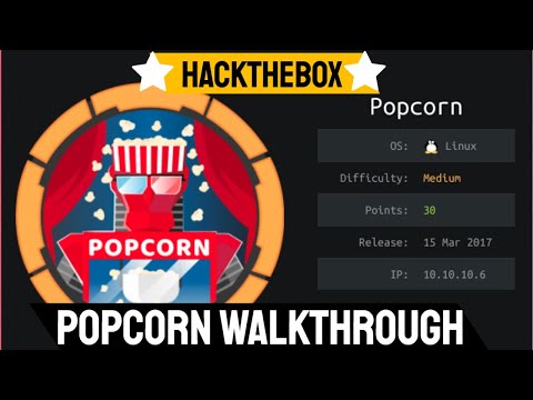 HackTheBox - Popcorn