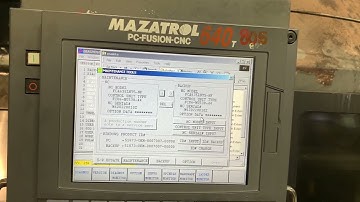 M640T: Como comprobar y respaldar las NC OPTIONS instaladas y acceder a SYTEM PARAMETERS.