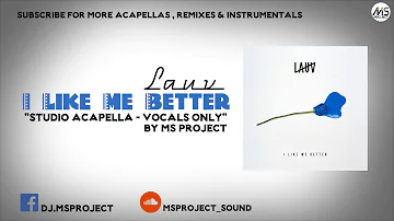 Lauv - I Like Me Better (Studio Acapella - Vocals Only)