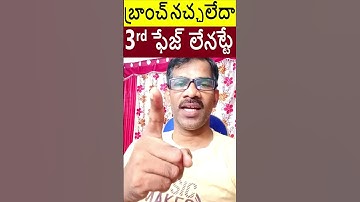 What to do if you get a branch you don