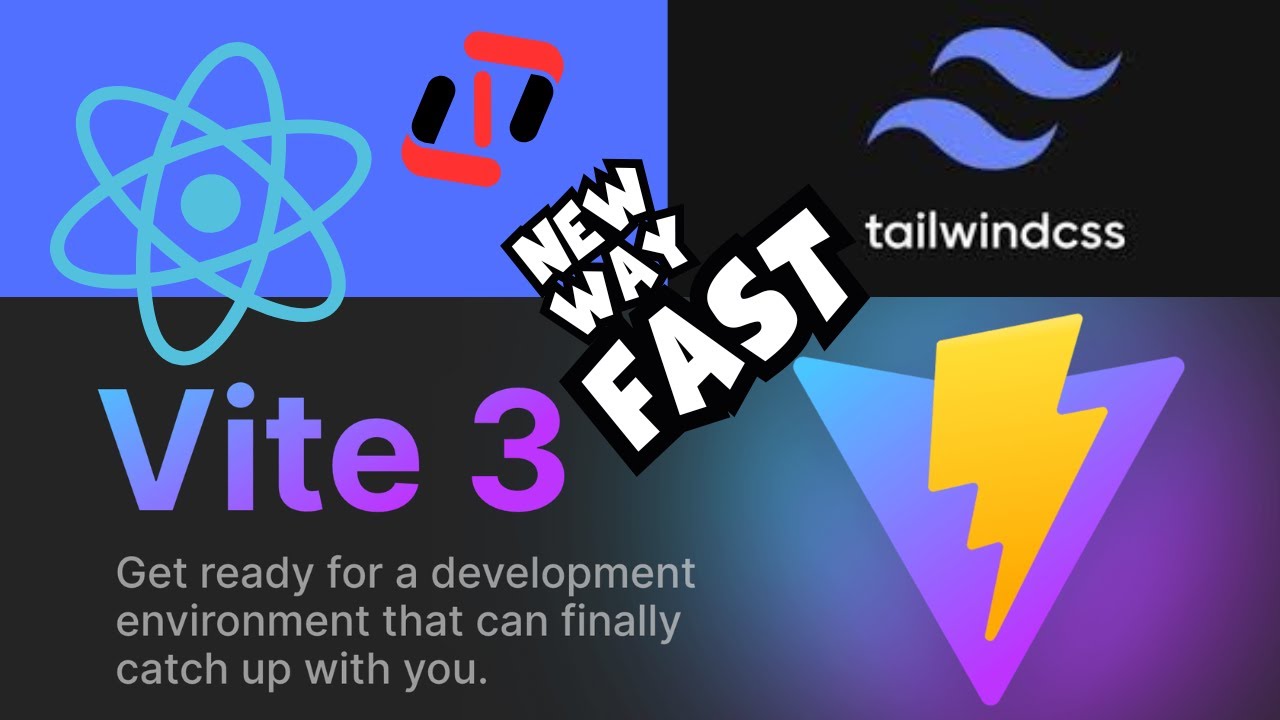 ⚡ Build React Apps 10x Faster with Vite + Tailwind (Quick Setup Guide ...