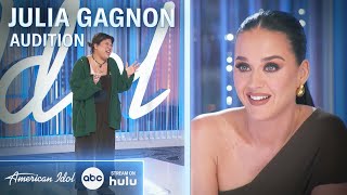 Julia Gagnon: Found Her Birth Mother &amp; Is Singing To Make Her Proud - American Idol 2024