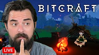 Playing BitCraft - NEW Survival Sandbox MMORPG