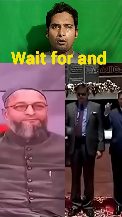 @Asaduddin Owaisi vande Mataram nahin bolenge 🤔🤔 # viral #short # video