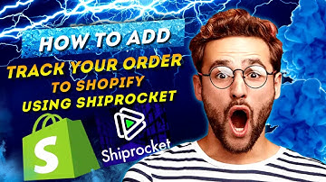 How to Add a "Track Your Order" Page to Your Shopify Store Using Shiprocket .