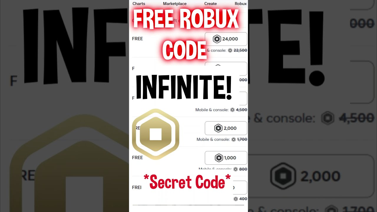 SECRET FREE ROBUX CODE NEW UPDATE 2025 WORKING Roblox