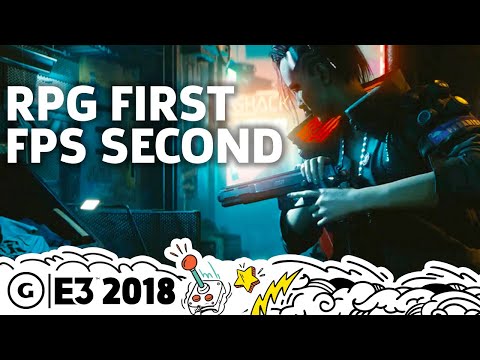 Cyberpunk 2077 Story, Open World, And First-Person Gameplay Details | E3 2018