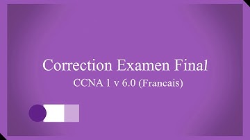 ccna 1 examen final v6 Français.