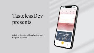 TastelessDev - Listing Directory/Classified Ad App on CodeCanyon