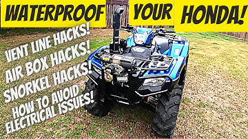 **HOW TO SNORKEL YOUR HONDA** TIPS AND TRICKS!