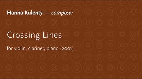 Hanna Kulenty – Crossing Lines