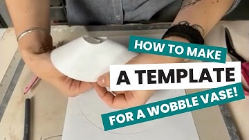 How to Make a Template for a Slab-built Wobble Vase | SAM OLIVER