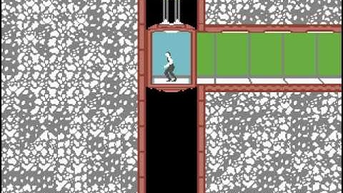 Impossible Mission (C64): Another visitor! Stay a while; stay forever!