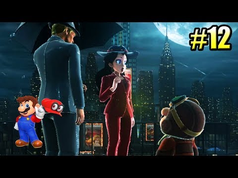 Видео: Super Mario Odyssey {Switch} прохождение часть 12 — Ночной Город