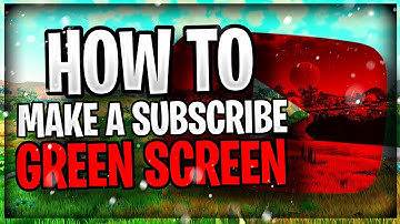 How To Make A Subscribe Green Screen Subscribe Animation On IPhone [IN 2020]