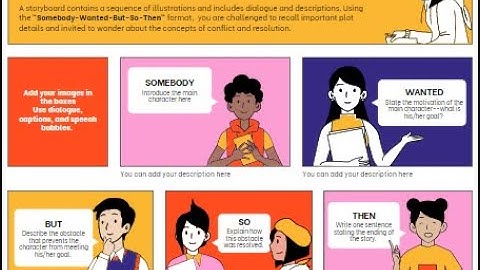 Make Storyboards using canva.com simple and easy tutorial