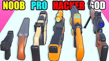 NOOB vs PRO vs HACKER vs GOD Reload Rush