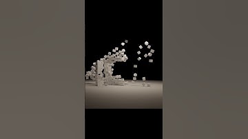 Rigid body collision #blender3danimation #blenderanimation #blendercycles #viral