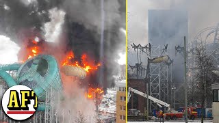 Lisebergs nya vattenpark totalförstörd i storbrand image