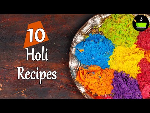 10 Best Holi Recipes | Easy Sweets Recipes | Easy Holi Sweets Recipe | Popular Holi Recipes  2022