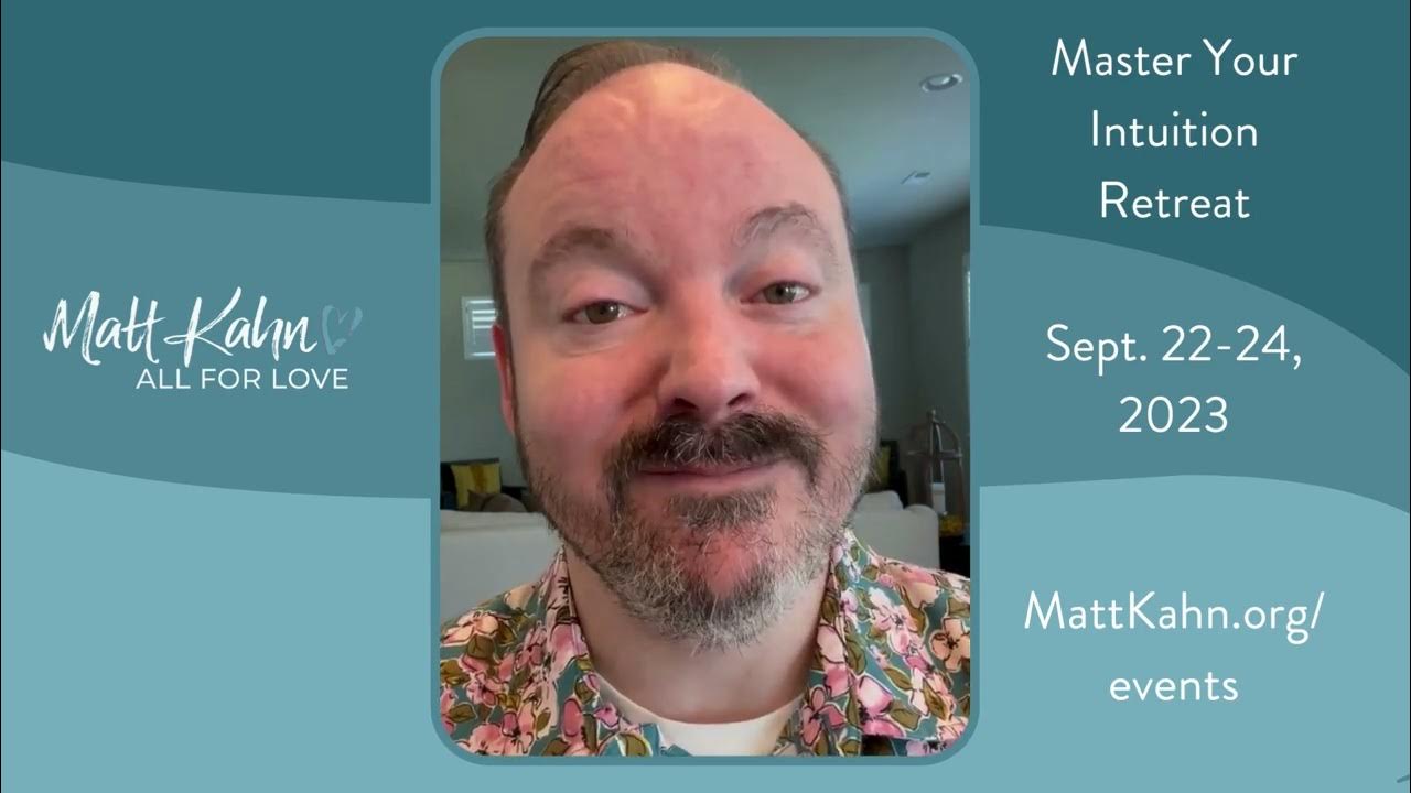 Is This Ego or My Intuition? Matt Kahn YouTube