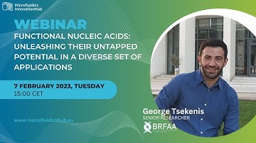 Microfluidics Webinar: Functional Nucleic Acids
