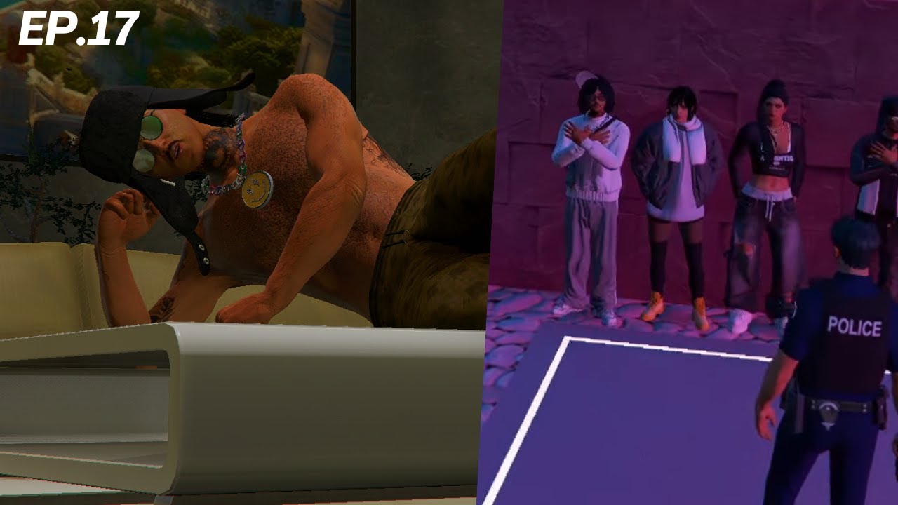 KIWI ET LES ALBANAIS PRENNENT UNE DESCENTE DE POLICE | 🥝🤪 EP.17 - FLASHBACK V5