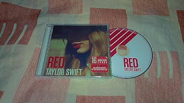 taylor swift - "red" standard edition album unboxing