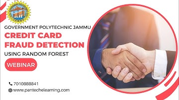 Credit Card Fraud Detection Using Random Forest #pantechelearning