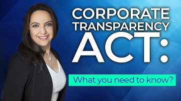 Corporate Transparency Act Explained: What Businesses NEED to Know! 🚨💼