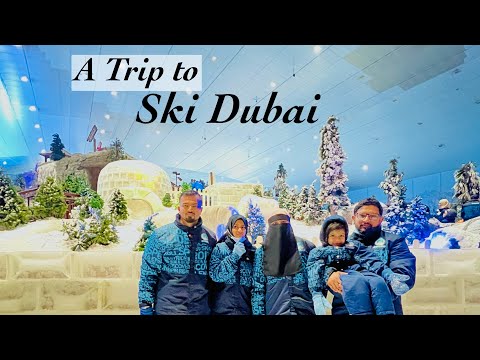 A trip to The SKI DUBAI – let’s escape into A winter wonderland