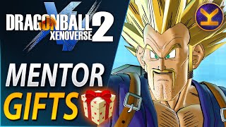 Dragon Ball Xenoverse 2 - All Characters and Presets from Mentor Gifts - TP Medal Shop