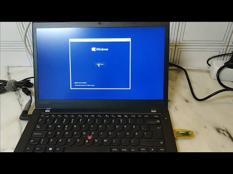 Lenovo Thinkpad T460s - How to install Windows 11