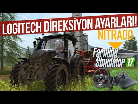 Farming Simulator 17 - Logitech Direksiyon Ayarları ve Oynanış (WheelCam) 7. Bölüm