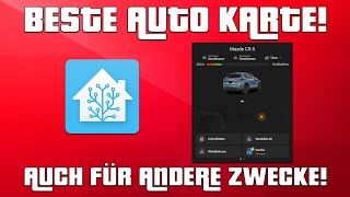 Smart Home trifft Auto – Geht das wirklich? 🏠🚗 Vehicle Status Card in Home Assistant!