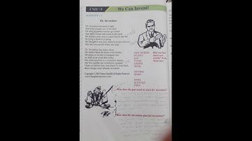 STD 6TH E M SUB ENGLISH U 5 WE CAN INVENT P 1 BY MANSI PARMAR