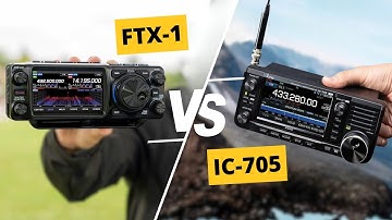 Yaesu FTX-1 vs Icom IC-705 | The Ultimate Showdown