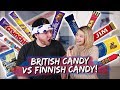 Finnish Candy VS British Candy! | Taste Test Tuesday