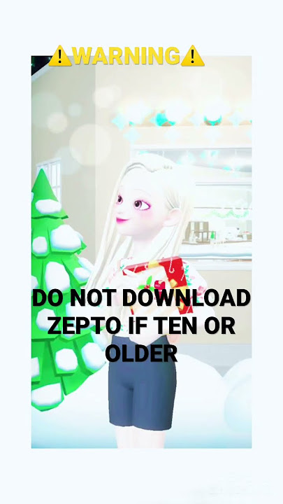 ⚠️DO NOT DOWNLOAD ZEPTO DO IT IF YOU ARE TeN OR OLDER⚠️